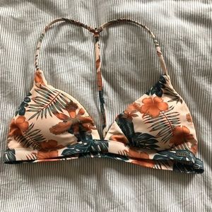 Billabong tropical bikini top